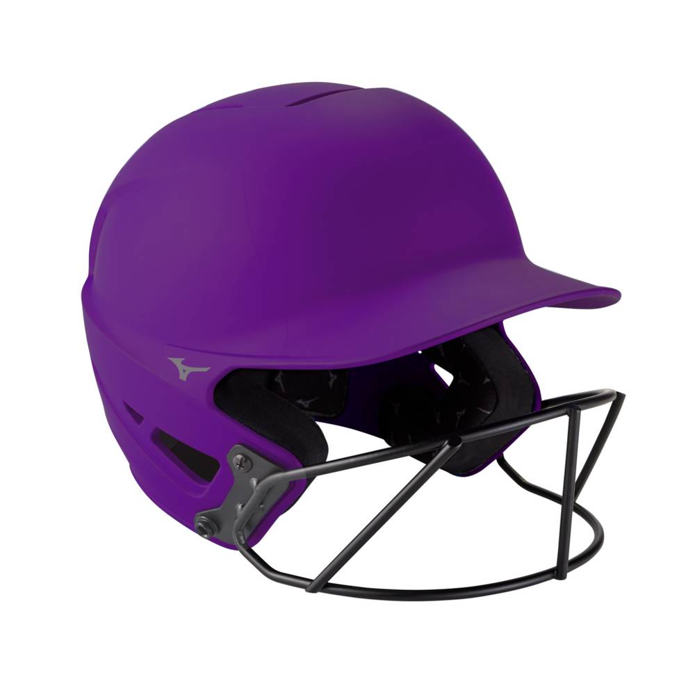 Casco Mizuno F6 Fastpitch Softball Batting Mujer Moradas Ofertas WETI-89145